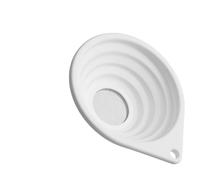 Chsoejuf 9cm Small Foldable Silicone Funnel Strainer Ultra Fine 40-Mesh | Stainless Steel Sieve Filter Foldable Kitchen Strainers for Loose Leaf Tea Pour over Coffee Wine Cocktails Travel Camping RV