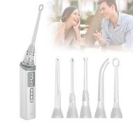 CHSUFBTY Electronic Tonsil Stone Remover Vacuum,5 In 1 Tonsil Stone Removal Kit, 3 Modes Tonsil Stone Cleaner Instant Suction Tool, Easy To Use, Fresh Breath, Mouth Cleaning Oral Care(NASA008)