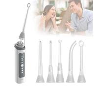 CHSUFBTY Electronic Tonsil Stone Remover Vacuum,5 In 1 Tonsil Stone Removal Kit, 3 Modes Tonsil Stone Cleaner Instant Suction Tool, Easy To Use, Fresh Breath, Mouth Cleaning Oral Care(NASA009)