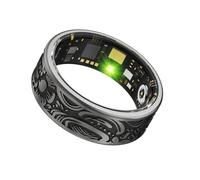 CHSUFBTY Fitness Tracker Ring for Active Lifestyle - 15+ Sports Modes, GPS Route Mapping, Calorie Burn Tracking, IP68 Waterproof for Swimming, Android/iOS Compatible(12#)