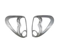 CHTEMKSJ Fit For Mitsubishi Triton L200 2005-2011,Car Rear fog lamp cover,Car Chrome Strips Styling Accessories Decoration Product ABS Rear Lamp Cover