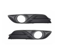 CHTEMKSJ Fit For Nissan Sylphy/Sentra 2012-2015,Car Front fog lamp cover,Car Fog Light Cover Trims, Front Bumper Lower Grille Fogs Lamp Frame
