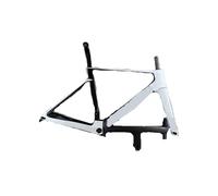 CHTKAGV 2.0 Carbon Road Bike Frameset T47 Disc Brake Di2 Compatible Internal Cable Routing(54cm)