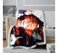 CHTLIFQ Genshin Impact Tartaglia 3D pattern sherpa blanket Plush Blanket Bed Throw All Seasons Girls, Boys, Adults, Teen, Kids 31.5x47.3 inches sherpa （80x120cm）