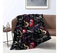 CHTLIFQ Horror Monster Printed Flannel Blanket Fleece Blanket Bed Throw Micro Fleece Blanket All Season Throw Blankets Kids Adults 59x78.7 inches Flannel (150x200cm)
