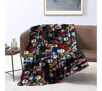 CHTLIFQ Killer Mask Printed Throw Blanket Fleece Throw Blanket Blanket Micro Fleece Blanket All Season Throw Blankets Kid's Bedding 59x78.7 inches Flannel (150x200cm)