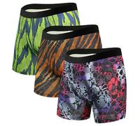 CHUAKIN Mens Boxer Shorts Fast Dry Performance Underwear Cooling Breathable Sport Men Boxers 3 Pack