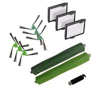 Chuancheng 12 Pack Replacement Kits for iRobot Roomba Max 705 Combo Robot Vacuum, Accessories Part with 2 Main Brushes 3 Filters 6 Side Brushes 1 Cleaning Brush