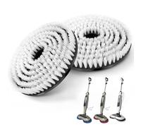 Chuancheng 2 Pack S8201 Upgraded Mop Pad Replacement Brush Head for Shark S8201 S8001 S7000 S7001 S7201 S7020 Steam Mop Professional Cleaning and Polishing Brush for Hard Floor