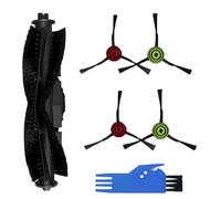 Chuancheng 6Pcs Replacement Part Kit for Lubluelu SG60 SL60D SL61 Robot Vacuum Cleaner 1 Main Brush 4 Side Brushes 1 Cleaning Brush
