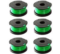 Chuancheng Trimmer Spool Lines Green For Black & Decker GL7033 GL9035 GL8033 String Trimmer Strimmer A6482 (6Pcs)