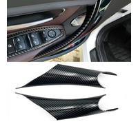 CHUANGHUI Car Door Handle Cover Left and Right Interior Door Pull Handles Protective Decorate Covers for BMW 3 4 Series 3GT F30 F34 F36 M3 M4 320i 328i 330i 335i 340i (2PCS Carbon Fiber Color)