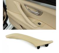 CHUANGHUI Car Door Handle for BMW 5 Series F10 F11 2011-2016 Right Side Interior Door Handles Replace Cover Assembly 520i 528i 530i 535d 535i 550i (Beige, Right Door Handle)