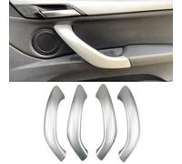 CHUANGHUI Car Door Handle for BMW X2 F39 X1 E84 F48 2010-2023 Interior Door Handles Replace Cover Car Door Handle Accessories (X1 X2 F39 F48 Silvery)