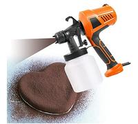 CHUANGRUN Chocolate Spray Gun, Electric Paint Sprayer Cake Decorating Kit, Manual Baking Sandblasting Machine, 3 Patterns for Cake, Chocolate Decoration, for Furniture, Fence