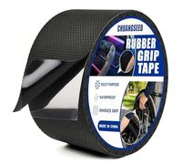 CHUANGSEED 1PACK Rubber Grip Tape 5cm x 3M Anti Slip Grip Tape The handle is non-slip, enhancing the stability of the grip, non-slip and wear-resistant, and improving the comfort of use