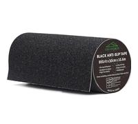 CHUANGSEED Heavy Duty Black Anti Slip Tape 12" x 35Ft (30cm x 10.6m) High Traction For Outdoor/Indoor Safety Non Skid Roll Traction Tread grip Tape