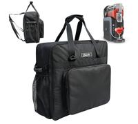 Chuanke Portable Carrying Bag for Ninja SLUSHi Slushie Machine FS301, FS300, FS299 - Thickly Padded Travel Party Tote with Front Opening & Accessory Pocket | Frozen Drink Maker Storage Cover