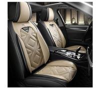 CHUANN Full Wrap Seat Covers Compatible With 2008-2016 Cars Breathable Fabric，beige