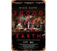 CHUANYE 20,000 Days on Earth 2014 Poster Vintage Metal Tin Sign Retro Style Wall Plaque Decoration Metal Sign 8x12 inch