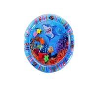 CHUANYGU Water Sensory Cooling Mat for Cats - Durable Touch-Activated PVC Pet Mat, Foldable Indoor Play Pad for Bored Cats, Summer Cooling Relief(Trumpet)