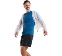 Chubasquero ultraligero con Capucha. Ideal para la práctica del Running C: Blanco T: XS