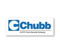 Chubb"Fire & Security" Window & Door Stickers (2)