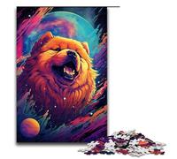 Chubby Brown Animated Bear 1000 Piece Jigsaw Puzzles for Adults for Gifts Best Gift Suitable for And Teenager 14 And Up 75x50cm