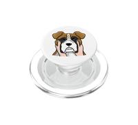 Chubby Cheeks Boxer Dog PopSockets PopGrip for MagSafe