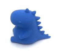 Chubby Dino Figurine: Stand Out with this Unique 3D Creation (Blue)