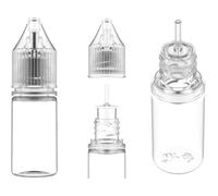 Chubby Gorilla 10ml V3 Pet Unicorn empty bottle bottle transp. + Transparent lid