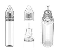 Chubby Gorilla 20ml V3 PET Unicorn Empty Bottle transparent + transparent cap