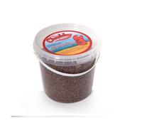Chubby Mealworms 1 Litre Freeze Dried Bloodworm Fish Food
