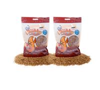 Chubby Mealworms 2Kg Chubby Dried Mealworms (Nutritional Info: Protein 53%, Fat 28%, Fibre 6%, Moisture 5%)