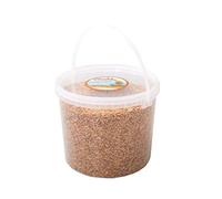 Chubby Mealworms Dried Gammarus Shrimp (5Litres Tub), Siberian Shrimps for Fish, High Protein, Koi & Aquarium Fish Food, Shrimps Food for Pond Fry, Reptiles, Young Turtles & Terrapins