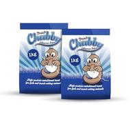 Chubby Mealworms Dried Silkworm Pupae (2Kg), Dried Silkworm for Wild Birds, Koi Fish, Reptiles, Turtles & Other Animals, High Protein Koi Food