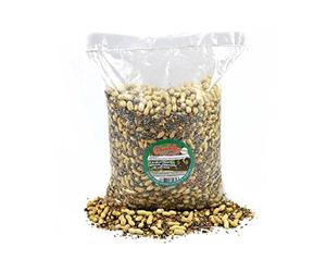 Chubby Mealworms Natural Seed & Nut Mix Forest Feast Squirrel Food 12.5kg Natural Seed & Nut Mix Food for Chipmunks & Squirrels, Feed Includes Sunflower, Peanuts, Naked Oats, Nuts in Shells