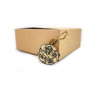 Chubby Pet Products 10 X Chubby Half Filled Coconut - Topped With Sunflower Seeds Hanging Wild Bird Food