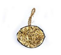 Chubby Pet Products Chubby Half Filled Coconut - Mealworm Hanging Wild Bird Food