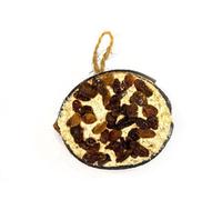Chubby Pet Products Chubby Half Filled Coconut - Raisin Hanging Wild Bird Food