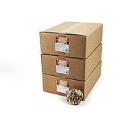 Chubby Suet Half Filled Coconuts Topped with Peanuts, Bird Feeder Coconut Halves, for Wild Birds, Coconut Shell Suet Birds Food, Suet for Blackbirds, Woodpeckers, Starlings & Sparrows (90 Pack)