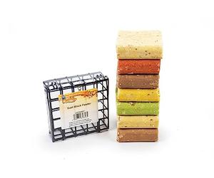 Chubby Variety Pack 7 High Energy Suet Block Cakes with FREE FEEDER Wild Bird Food