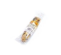 Chubby Wild Bird Food Suet Sticks 200g, 100% Natural Jute String, High Energy seed stick with Sunflower Seed, Peanut & Mealworm Flavors, Hangable for Budgies, Parrots & More