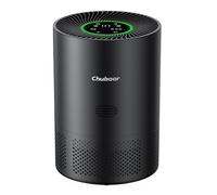 Chuboor Air Purifier for Bedroom Home, up to 1200ft², 5 Speed, 3 Timer, Quiet Sleep Mode, HEPA Air Purifier for Bedroom/office/Living Room for Pet Hair/Dust/Allergie/Pollen/Odor-PJ01 Black