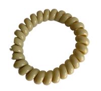 Chuchumz Coil Chew Bracelet, Stretchy Spiral Chewelry Sensory Discreet Chewlery for Adults or Others, Autism Chew ADHD, Stim Chew Bite or Fidget Chewy Aids Help Concentration Biting (Bright Green)