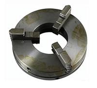 Chuck 4 Jaws 50/65/80/90/125mm Manual Self-Centering Lathe Wood Lathe Chuck Clamp Accessory(80mm-3-Jaw)
