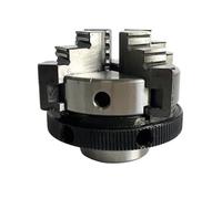 Chuck 50mm Chuck 4 Jaw Chuck K02-50 Self-Centering Chuck Manual Chuck for Mini