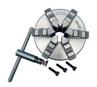 Chuck 6 Jaw 125mm Self-Centering Chuck Manual Metal Lathe Chuck K13-125 Machine Tool Accessory