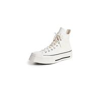 Converse A06436C Chuck 70 De Luxe Square Toe Platform Shoe White UK 3 - 9