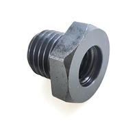 Chuck Adapter, 1-8TPI to M18*2.5, Spindle Adapter, Woodworking Lathe Accessory Adapter, Black